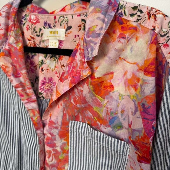 ANTHROPOLOGIE Maeve The Clarissa Buttondown SIZE 14 - Picture 3 of 7